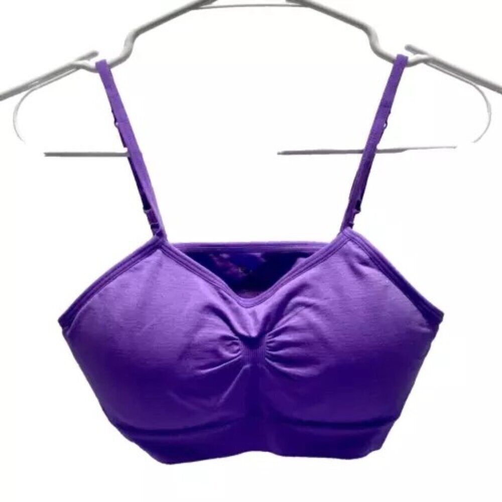 Bralette Urbanology Women's 5S Purple Bra Ladies Size 5 Small Padded Stretch NWT